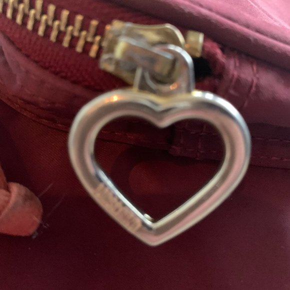 Moschino Cheap and Chic Burgundy Backpack - Picture 7 of 14